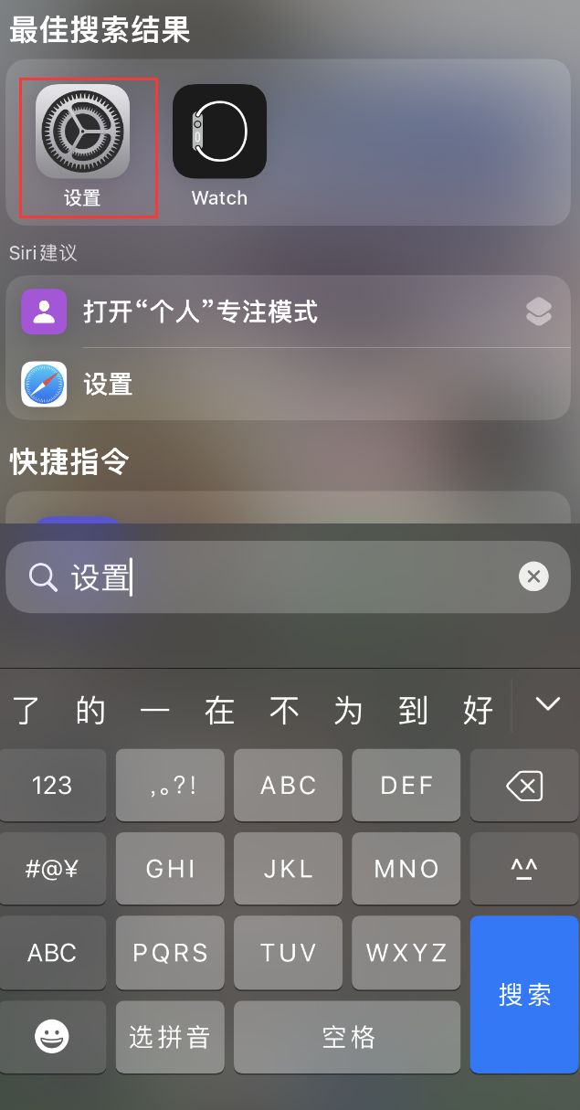 温江苹果手机维修分享：iPhone 找不到“设置”或“App Store”怎么办？ 