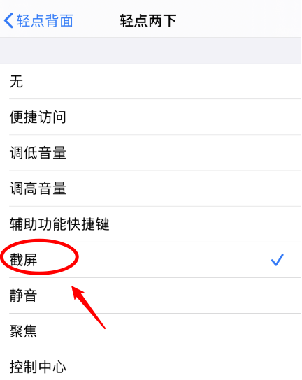 温江苹果手机维修分享iPhone12如何启用双击截屏 